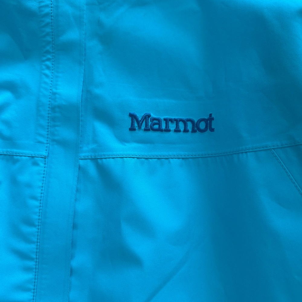 Marmot Waypoint Teal Women’s Waterproof  Rain Jacket with Gore Tex size XL - Picture 2 of 7